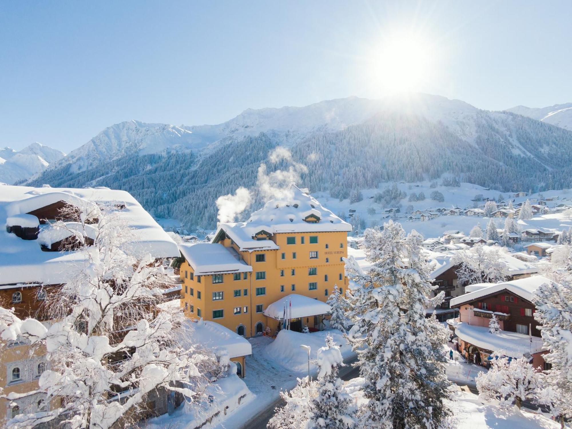 Hotel Vereina Klosters Eksteriør billede